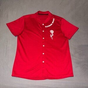 Manfinity 2pcs Red Rose Outfit